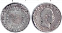 Продать Монеты Гессен-Кассель 1/6 талера 1852 Серебро