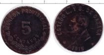Продать Монеты Мексика 5 сентаво 1915 Медь