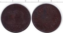 Продать Монеты Цейлон 1/96 риксдоллара 1802 Медь