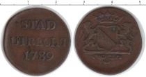 Продать Монеты Нидерланды 1 дьюит 1789 Медь