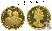Продать Монеты Гибралтар 1 крона 1997 Серебро
