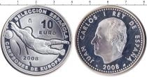 Продать Монеты Испания 10 евро 2008 Серебро