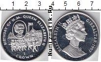 Продать Монеты Гибралтар 1 крона 1997 Серебро