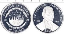 Продать Монеты Либерия 20 долларов 2000 Серебро