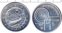 Продать Монеты Мальта 5 фунтов 1983 Серебро
