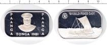 Продать Монеты Тонга 2 паанга 1981 Серебро