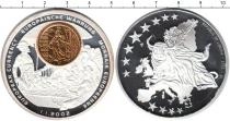 Продать Монеты Либерия 1 доллар 2002 Медно-никель