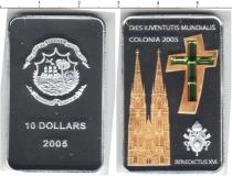 Продать Монеты Либерия 10 долларов 2005 Серебро