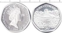 Продать Монеты Остров Мэн 50 пенсов 1996 Серебро