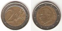 Продать Монеты Бельгия 2 евро 2008 Биметалл