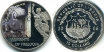 Продать Монеты Либерия 10 долларов 2006 Медно-никель