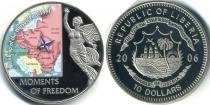 Продать Монеты Либерия 10 долларов 2006 Медно-никель