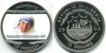 Продать Монеты Либерия 10 долларов 2004 Медно-никель