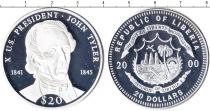 Продать Монеты Либерия 20 долларов 2000 Серебро