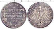 Продать Монеты Франкфурт 1 талер 1849 Серебро