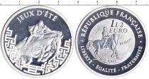 Продать Монеты Франция 1 1/2 евро 2007 Серебро
