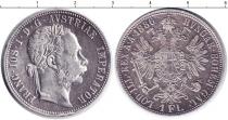 Продать Монеты Венгрия 1 флорин 1886 Серебро