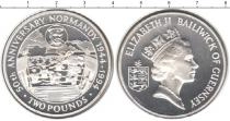 Продать Монеты Гернси 5 фунтов 1994 Серебро