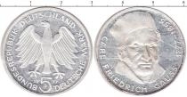 Продать Монеты Германия 5 марок 1977 Серебро