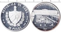 Продать Монеты Куба 10 песо 2000 Серебро