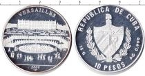 Продать Монеты Куба 10 песо 2000 Серебро