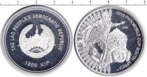Продать Монеты Лаос 1000 кип 2010 Серебро