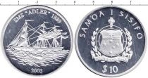 Продать Монеты Самоа 10 тала 2003 Серебро