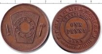 Продать Монеты Великобритания 1 пенни 1909 Медь