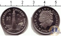 Продать Монеты Гибралтар 10 пенсов 2004 
