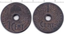 Продать Монеты Франция 1 сентим 1943 
