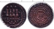 Продать Монеты Оснабрук 4 пфеннига 1760 Медь