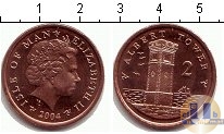 Продать Монеты Гибралтар 2 пенса 2004 
