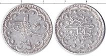 Продать Монеты Турция 5 куруш 1906 Серебро
