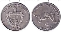 Продать Монеты Куба 1 песо 1998 Медно-никель