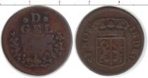 Продать Монеты Нидерланды 1 дьюит 1794 Медь