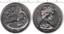 Продать Монеты Острова Кука 50 пенсов 1979 Медно-никель