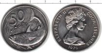 Продать Монеты Острова Кука 50 пенсов 1979 Медно-никель