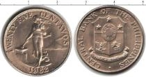 Продать Монеты Филиппины 25 сентаво 1969 Медно-никель