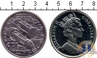 Продать Монеты Гибралтар 21 экю 1993 Серебро