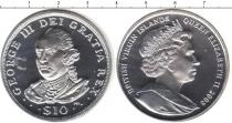 Продать Монеты Виргинские острова 10 долларов 2008 Серебро