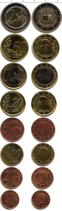 Продать Наборы монет Бельгия Евронабор 2002-2008 0 