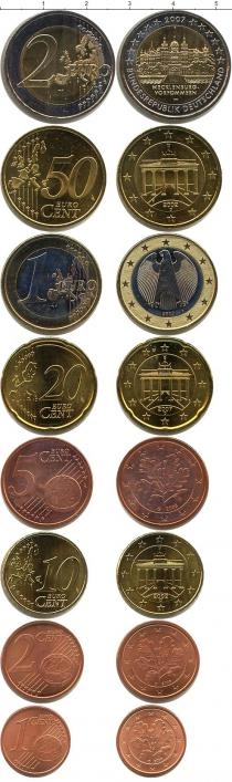 Продать Наборы монет Германия Евронабор 2002-2007 0 