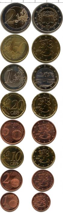 Продать Наборы монет Финляндия Евронабор 2007 2007 