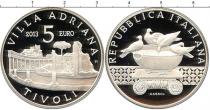 Продать Подарочные монеты Италия Вилла Адриана 2013 Серебро
