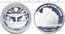 Продать Монеты Маршалловы острова 5 долларов 1991 Серебро