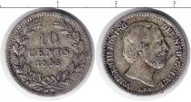 Продать Монеты Нидерланды 10 центов 1855 Серебро