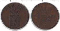 Продать Монеты Гессен 1 крейцер 1832 Медь