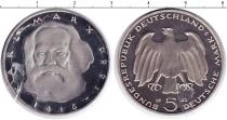 Продать Монеты ГДР 5 марок 1983 Медно-никель