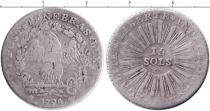 Продать Монеты Женева 15 соль 1794 Серебро