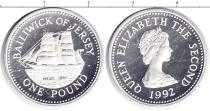 Продать Монеты Великобритания 1 фунт 1992 Серебро